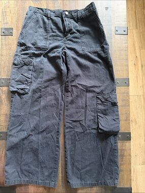 PacSun Black women’s Cargo Pants with Multiple Flap Pockets